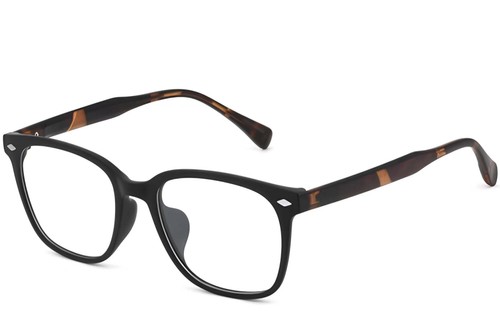 Oval Black TR90 Glasses #BS0620-0006