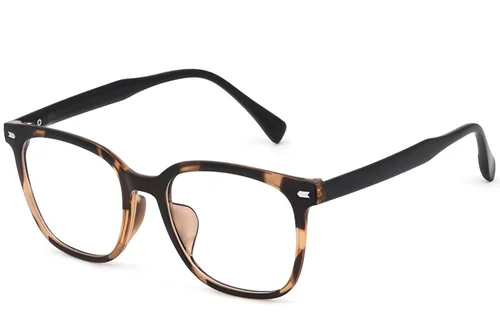 Lunettes ovales écaille de tortue TR90 #BS0620-0009