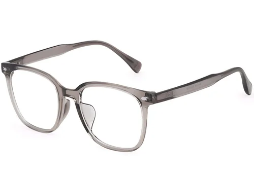 Lunettes ovales marron TR90 #BS0620-0012