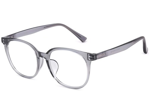Oval Grey TR90 Glasses #BS0620-0013