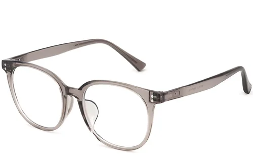 Lunettes ovales marron TR90 #BS0620-0014