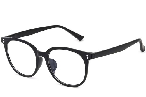 Oval Black TR90 Glasses #BS0620-0016