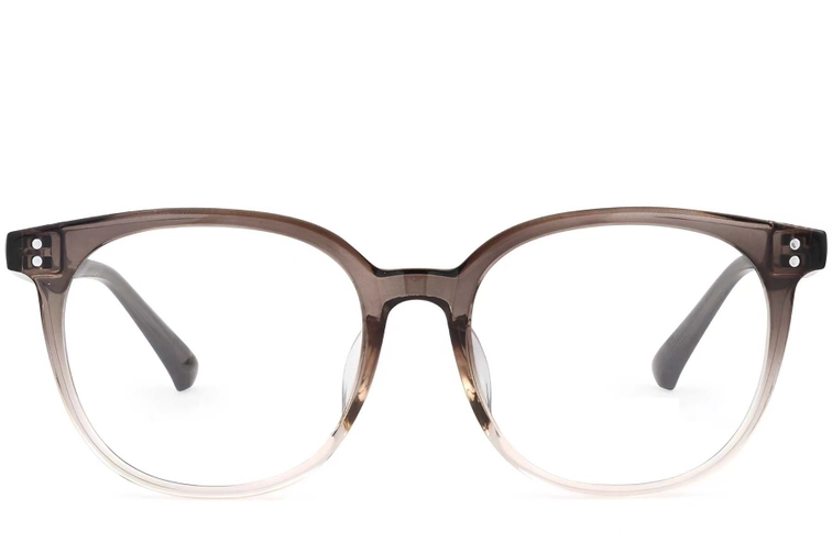 Oval Brown TR90 Glasses #BS0620-0017
