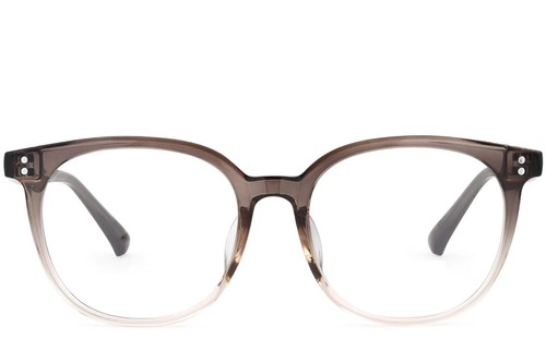Oval Brown TR90 Glasses #BS0620-0017