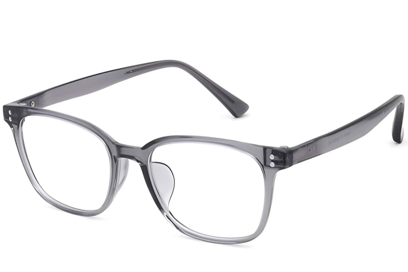 Oval Grey TR90 Glasses #BS0620-0019