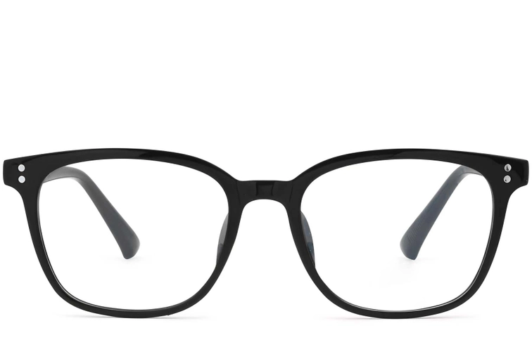Oval Black TR90 Glasses #BS0620-0021
