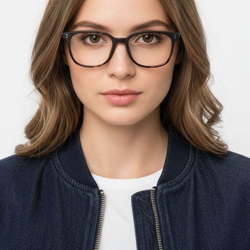 Oval Black TR90 Glasses #BS0620-0022