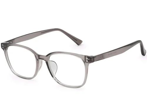Lunettes ovales grises TR90 #BS0620-0023