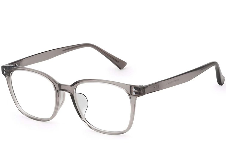 Lunettes ovales grises TR90 #BS0620-0023