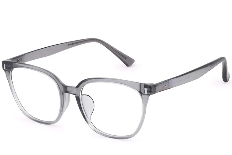 Lunettes ovales grises TR90 #BS0620-0025