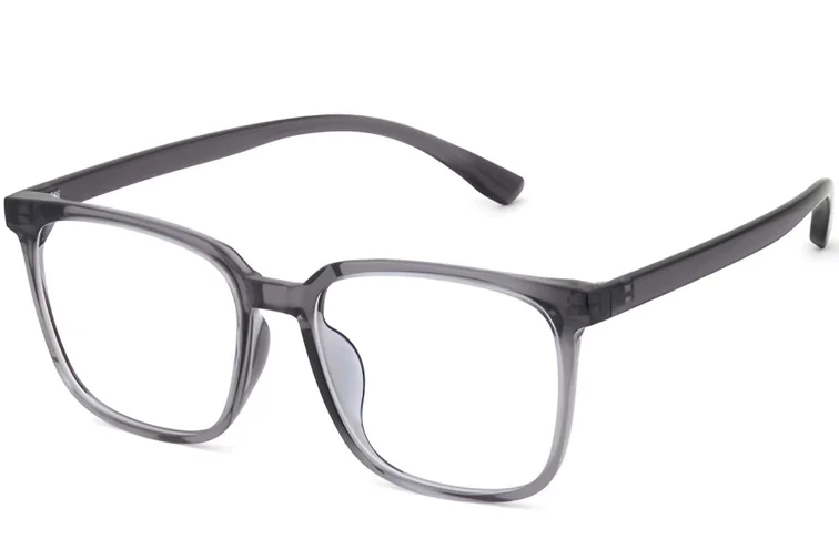 Rectangular Grey TR90 Glasses #BS0620-0031