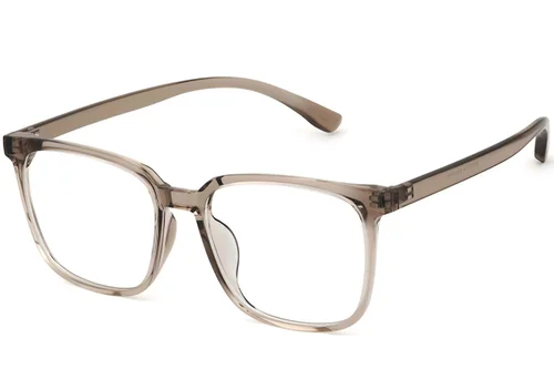 Lunettes rectangulaires marron TR90 #BS0620-0032