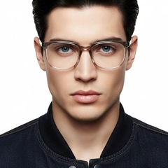 Gafas rectangulares TR90 marrones #BS0620-0032