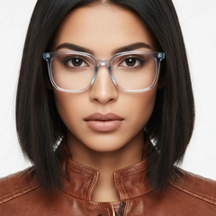 Rectangular Blue TR90 Glasses #BS0620-0035