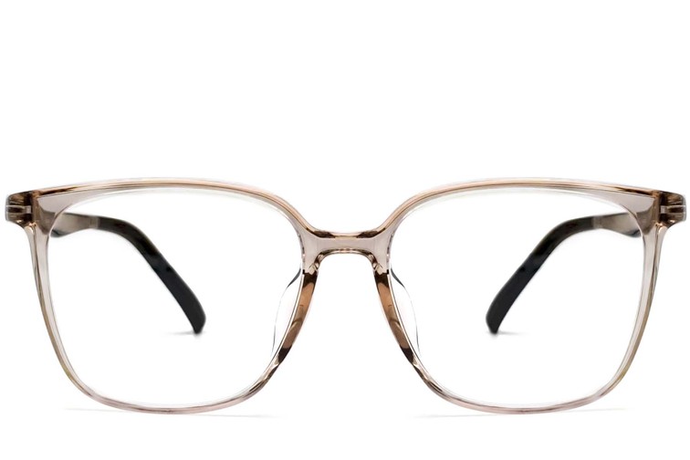 Occhiali rettangolari in TR90 marrone #BS0620-0036