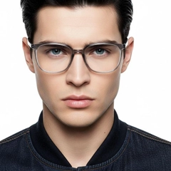 Gafas rectangulares grises TR90 #BS0620-0038