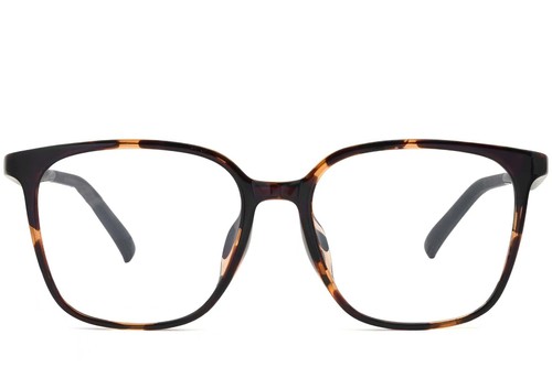 Rectangular Tortoiseshell TR90 Glasses #BS0620-0039