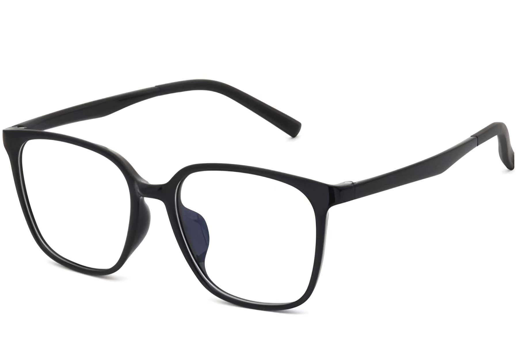 Rectangular Black TR90 Glasses #BS0620-0041