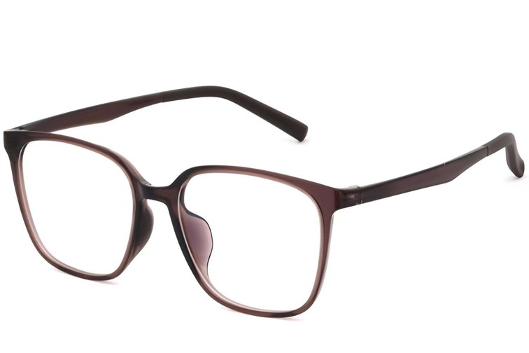 Occhiali rettangolari in TR90 marrone #BS0620-0042