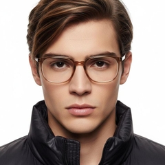 Rectangular Orange TR90 Glasses #BS0620-0047