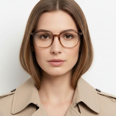 Rectangular Orange TR90 Glasses #BS0620-0047