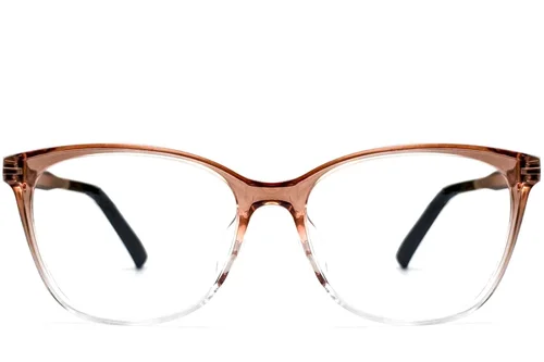 Lunettes ovales orange TR90 #BS0620-0048