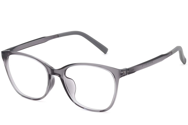 Oval Grey TR90 Glasses #BS0620-0052