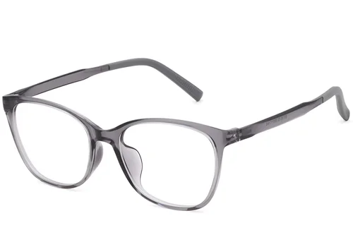 Lunettes ovales grises TR90 #BS0620-0052