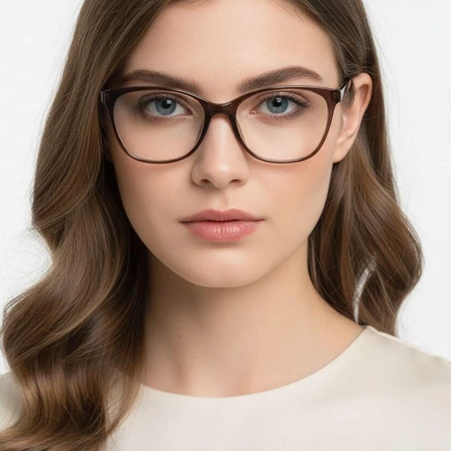 Oval Brown TR90 Glasses #BS0620-0054