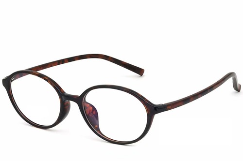 Oval Tortoiseshell TR90 Glasses #BS0620-0057