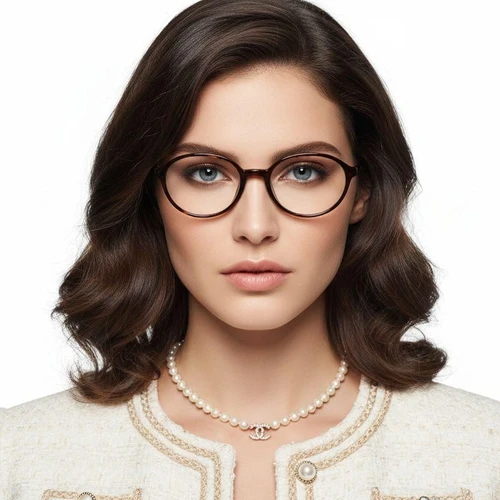 Oval Tortoiseshell TR90 Glasses #BS0620-0057