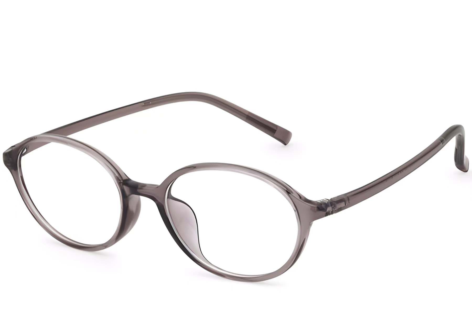 Oval Grey TR90 Glasses #BS0620-0058
