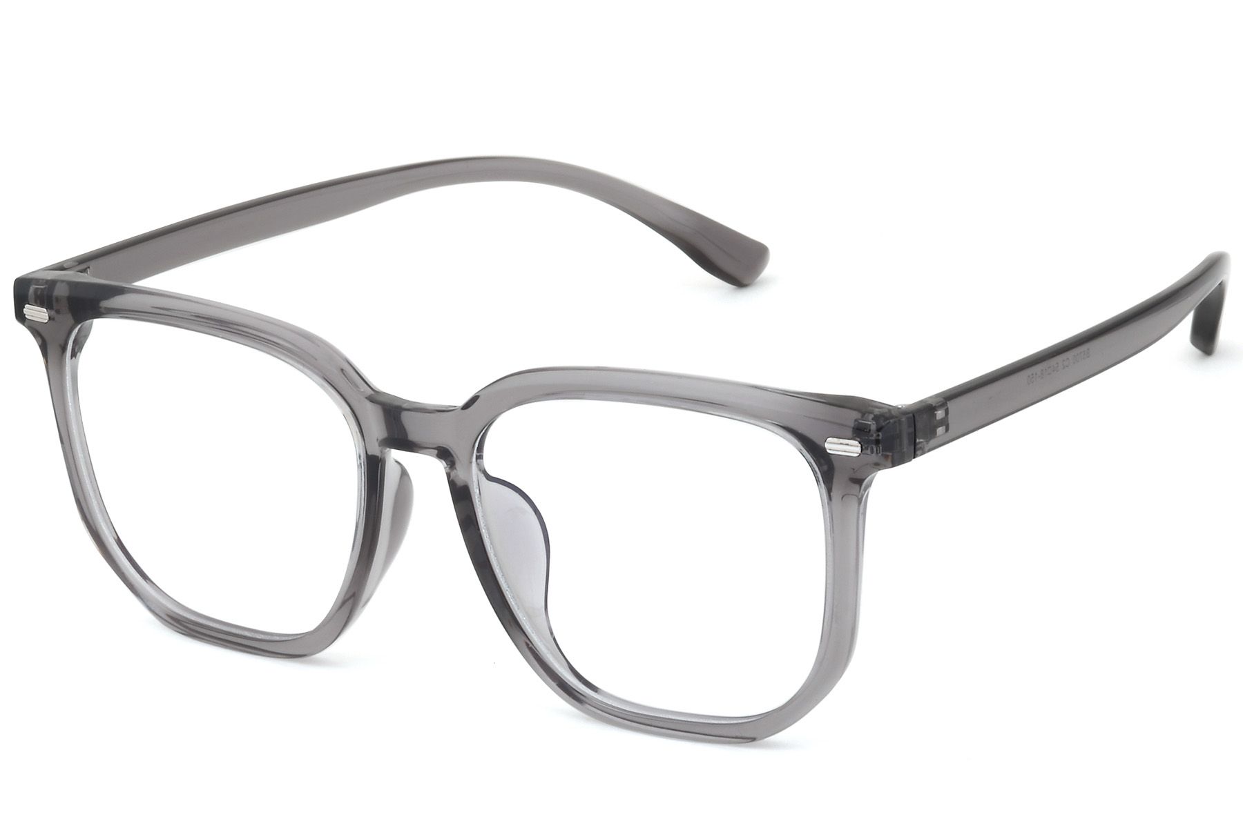 Rectangular Gray TR90 Glasses #BS0620-0062