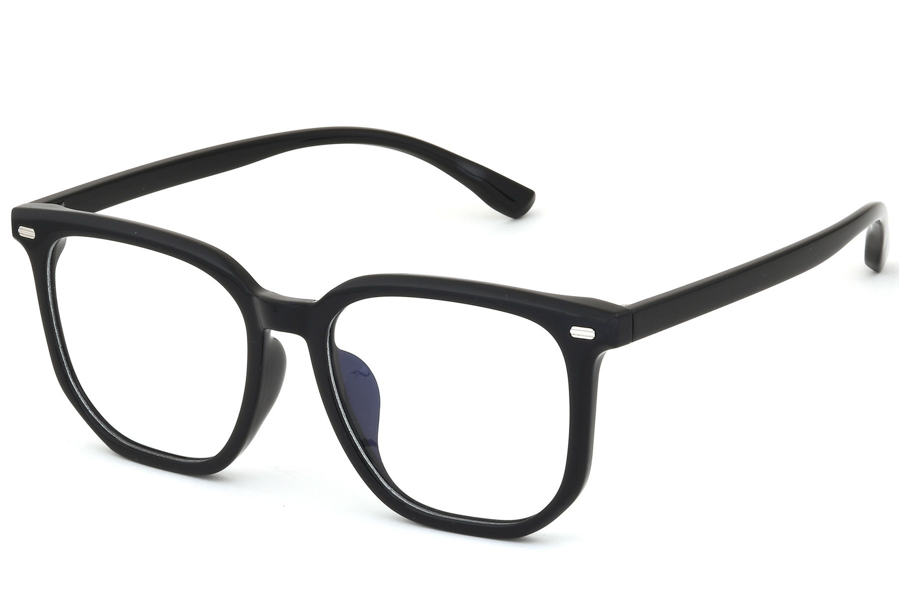 Rectangular Black TR90 Glasses #BS0620-0063