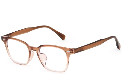 Gafas rectangulares TR90 naranjas #BS0620-0065