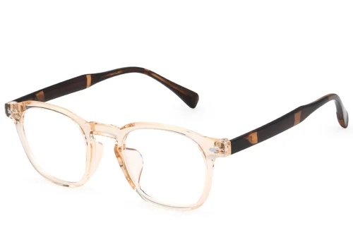 Lunettes rectangulaires jaunes TR90 #BS0620-0070
