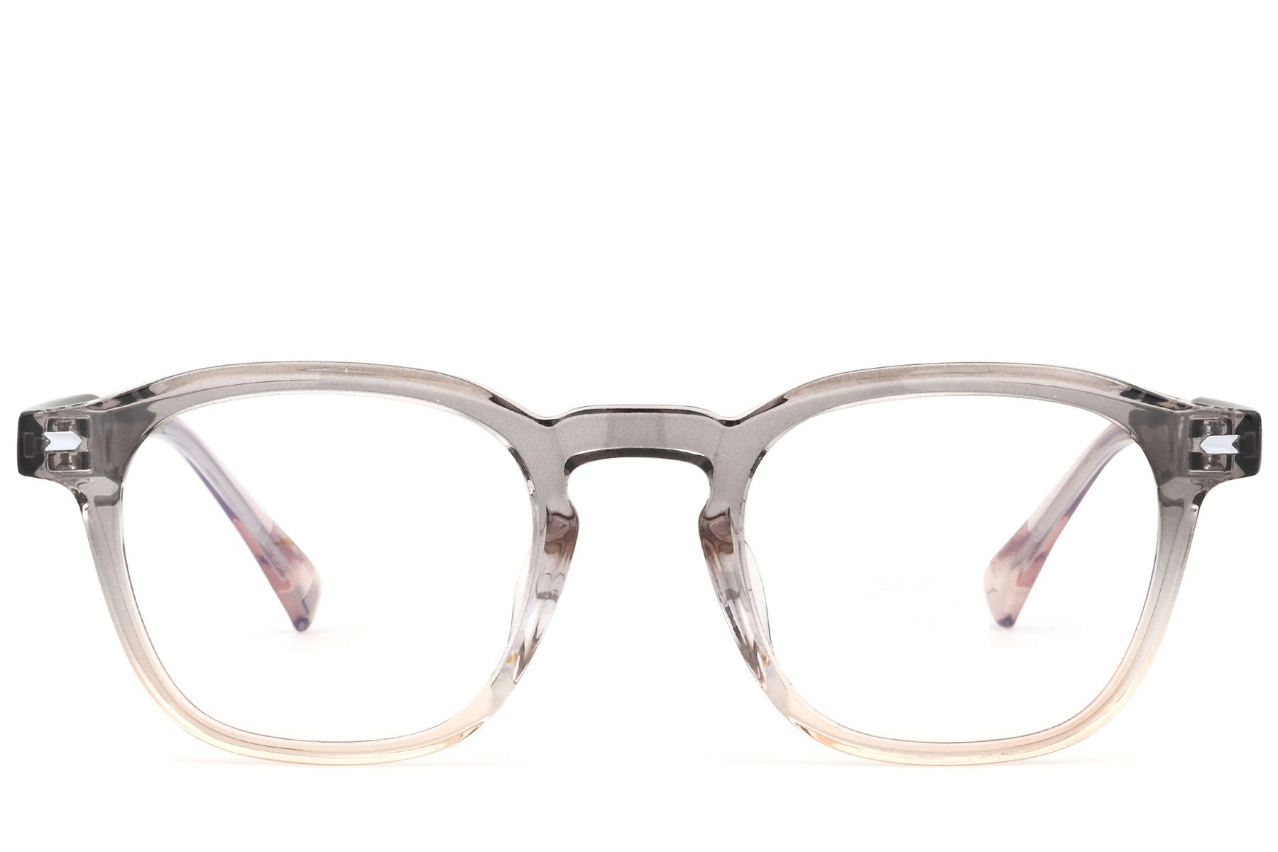 Rectangular Gray TR90 Glasses #BS0620-0071
