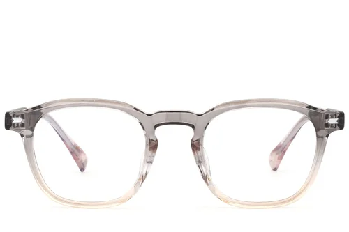 Lunettes rectangulaires grises TR90 #BS0620-0071