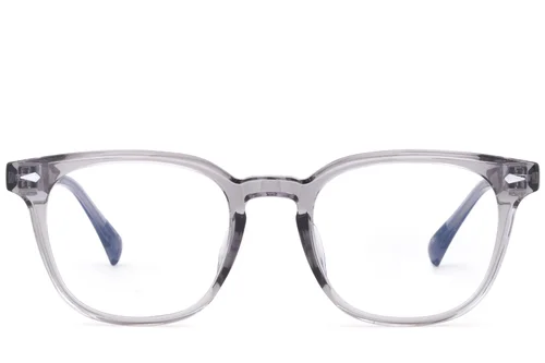 Lunettes rectangulaires grises TR90 #BS0620-0077