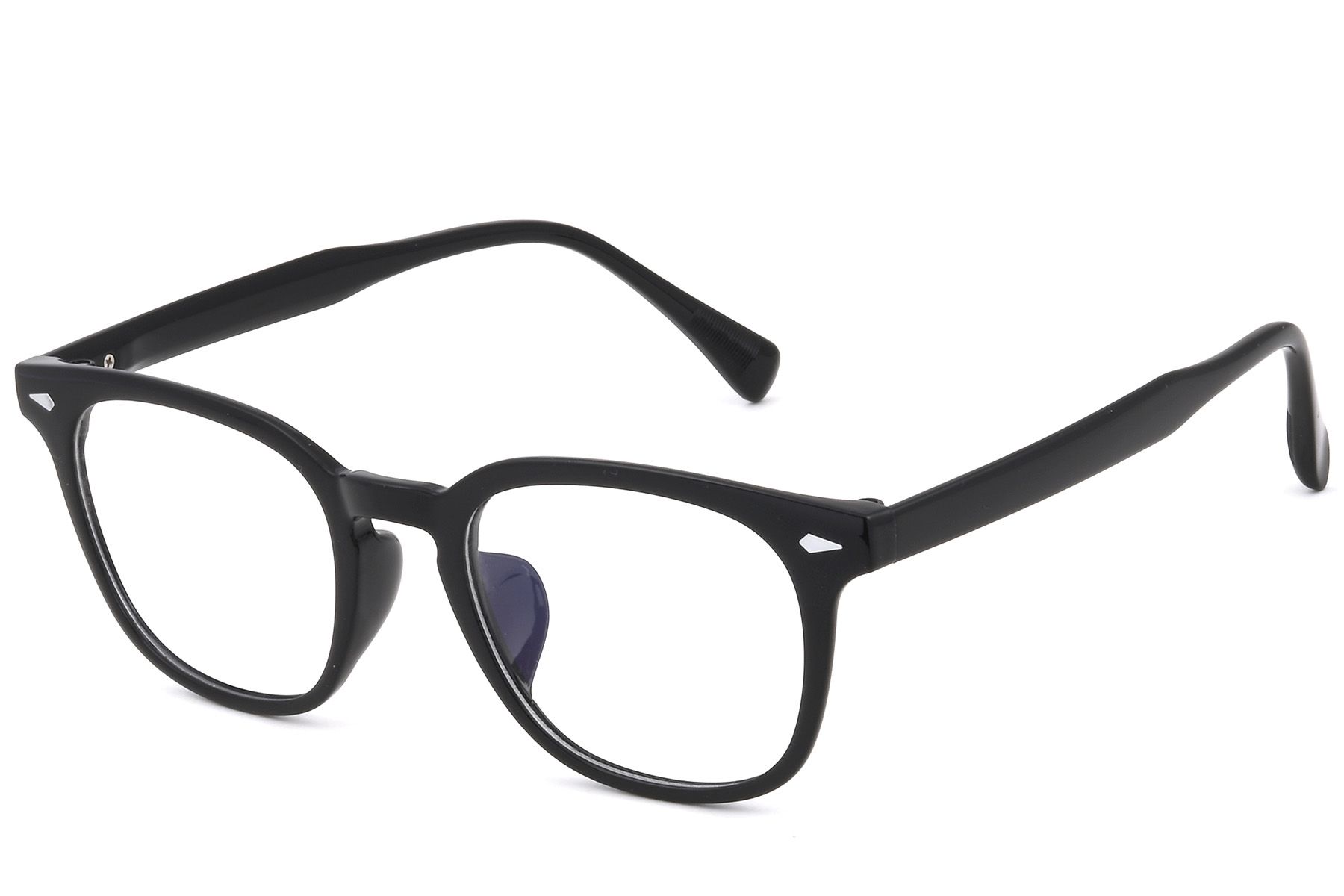 Rectangular Black TR90 Glasses #BS0620-0079
