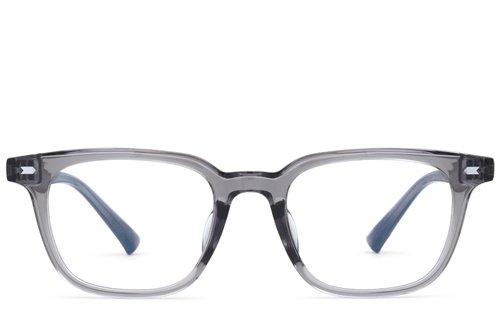 Lunettes rectangulaires grises TR90 #BS0620-0082