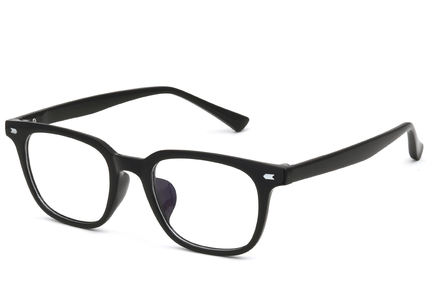 Rectangular Black TR90 Glasses #BS0620-0084