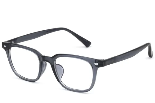 Lunettes rectangulaires bleues TR90 #BS0620-0086