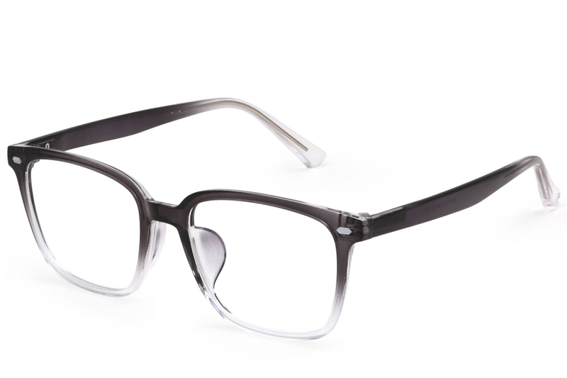 Rectangular Grey TR90 Glasses #BS0620-0088 - BLACKSHEEP