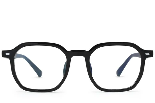 Lunettes rectangulaires noires TR90 #BS0620-0094