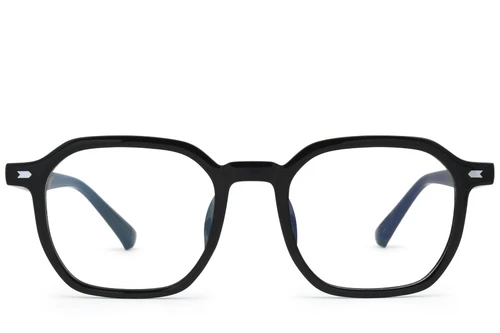Rectangular Black TR90 Glasses #BS0620-0094