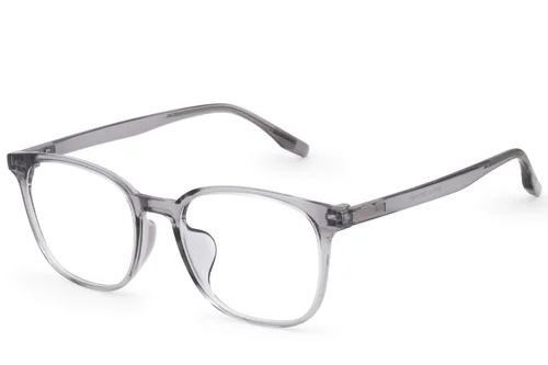 Lunettes rectangulaires grises TR90 #BS0620-0097