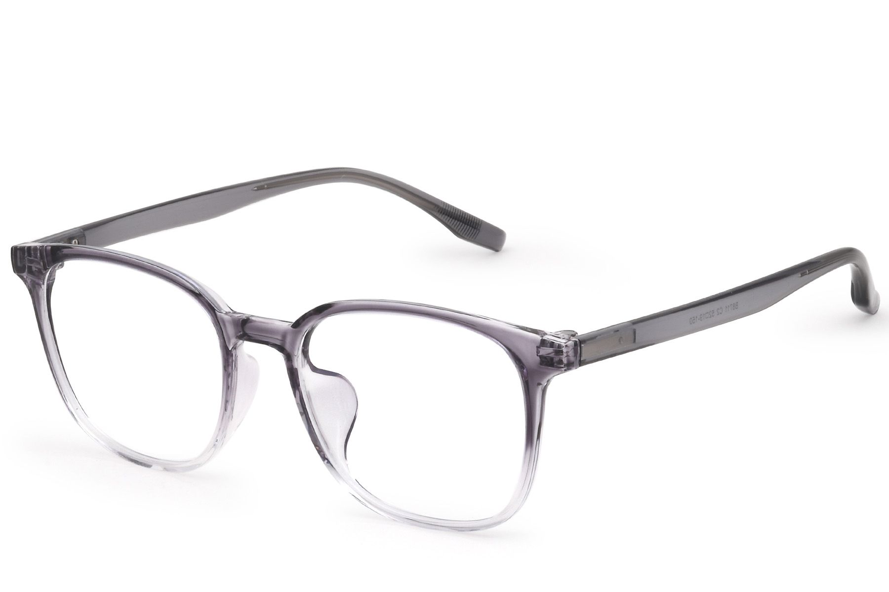Lunettes rectangulaires grises TR90 #BS0620-0099