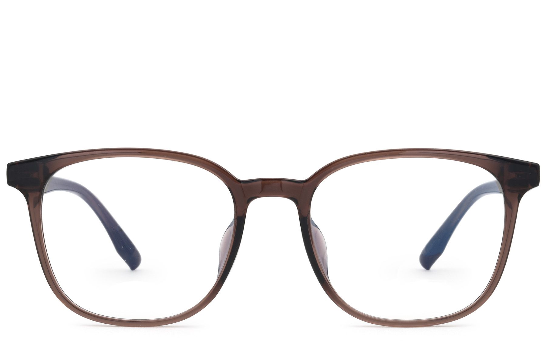Rectangular Brown TR90 Glasses #BS0620-0101