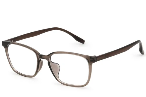 Lunettes rectangulaires marron TR90 #BS0620-0106